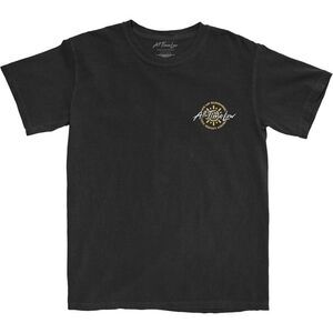 All Time Low Unisex Adult Wake Up Sunshine Track List Cotton T-Shirt / Black